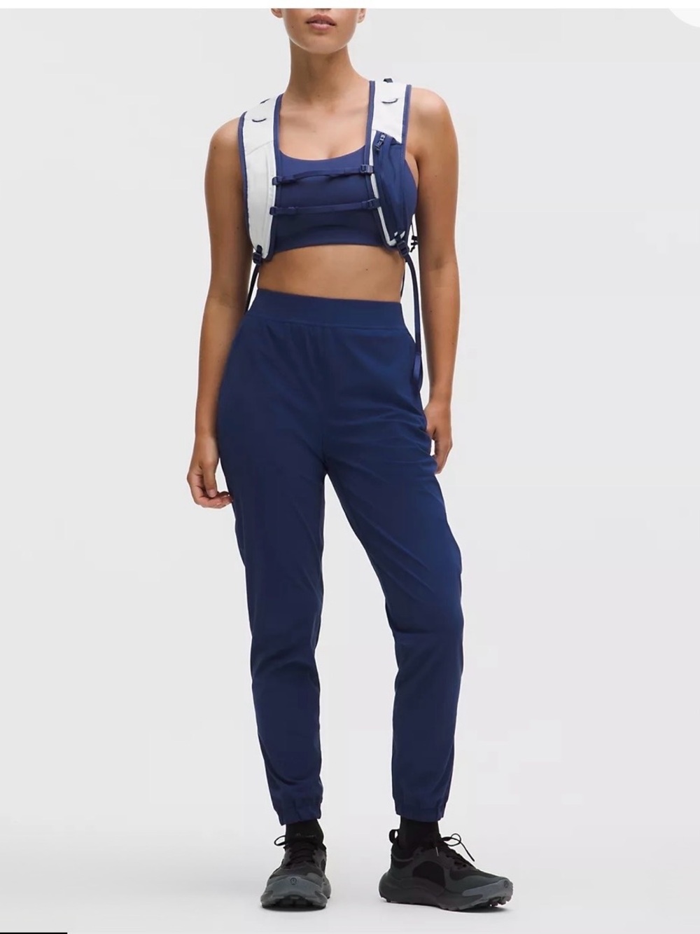 lululemon athletica Navy Track Joggers - Picture 1 of 11